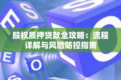 股权质押贷款全攻略：流程详解与风险防控指南